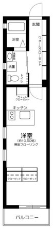 TRIBECAの物件間取画像